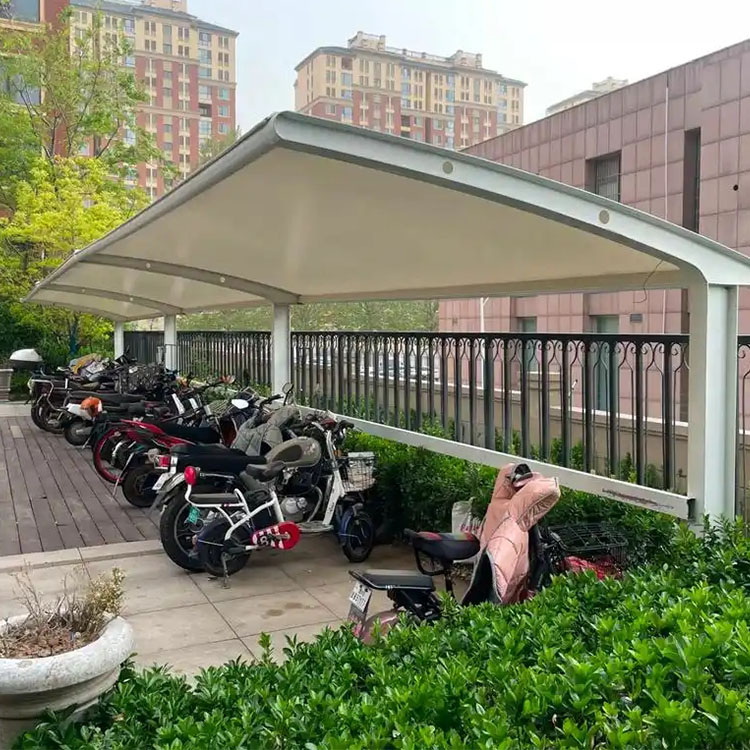 漳浦县膜结构电动车棚